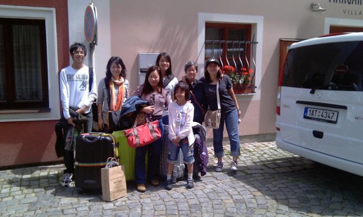 European transportation Munchen, Cesky Krumlov, Prague, Salzburg, Interlaken, Luzern transfers